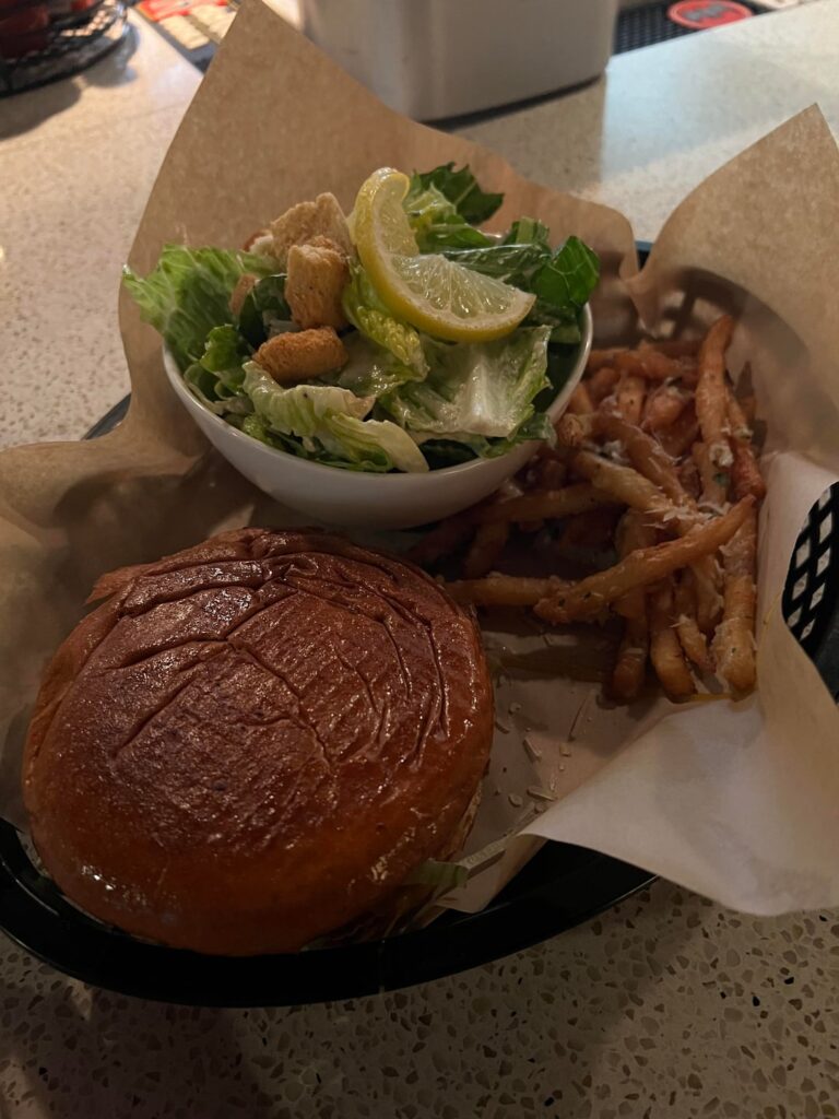 Casino Restaurant has a different meaning for “smash burger”