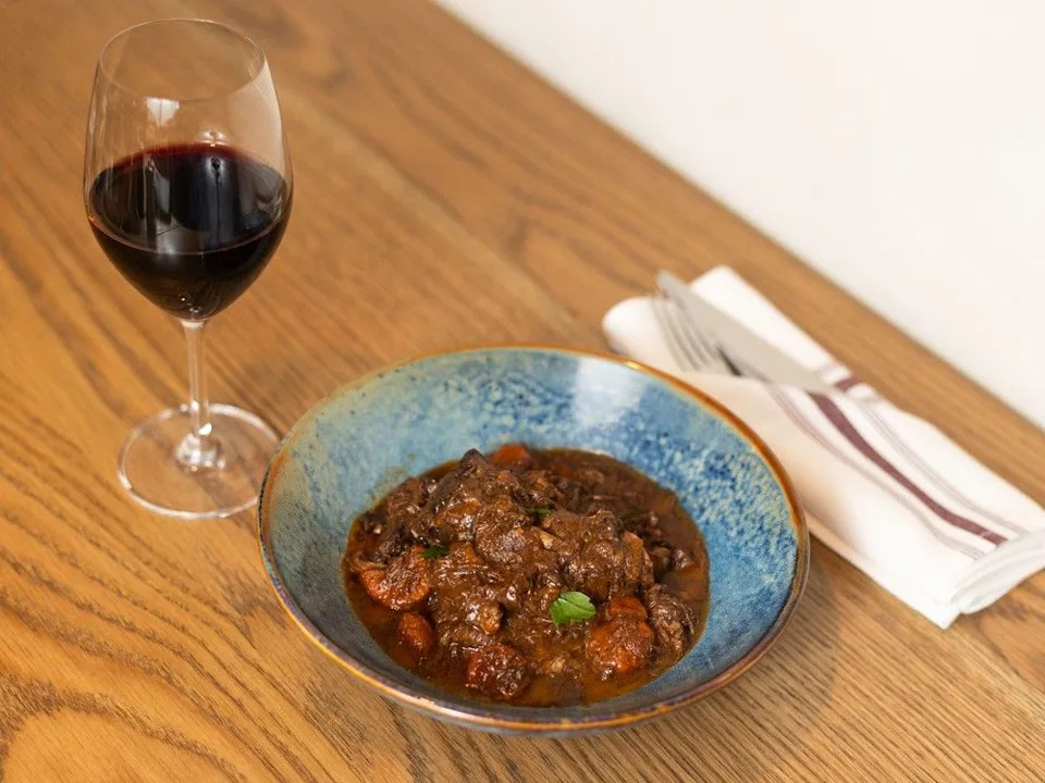 The boeuf bourguignon at Brioche. Brent Calver/Postmedia