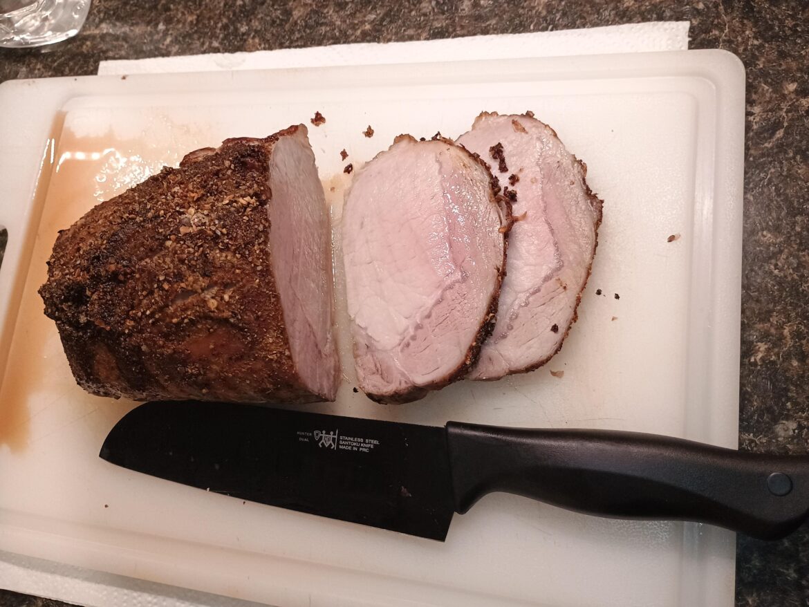 Just a little pork loin roast