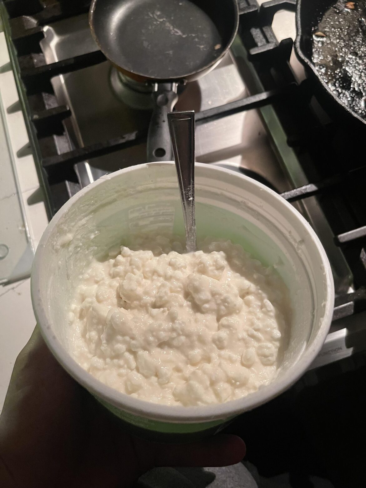 Ultra high protein Cottage Cheese Dessert