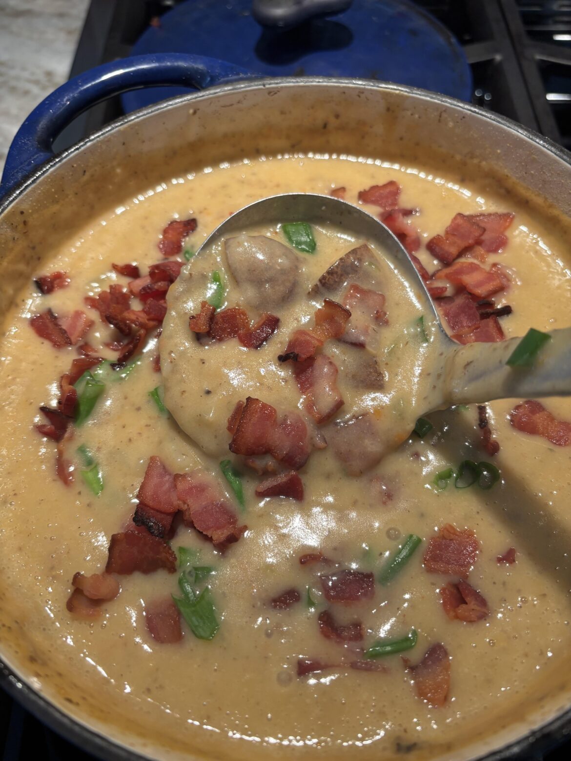 [homemade] Baked Potato Soup