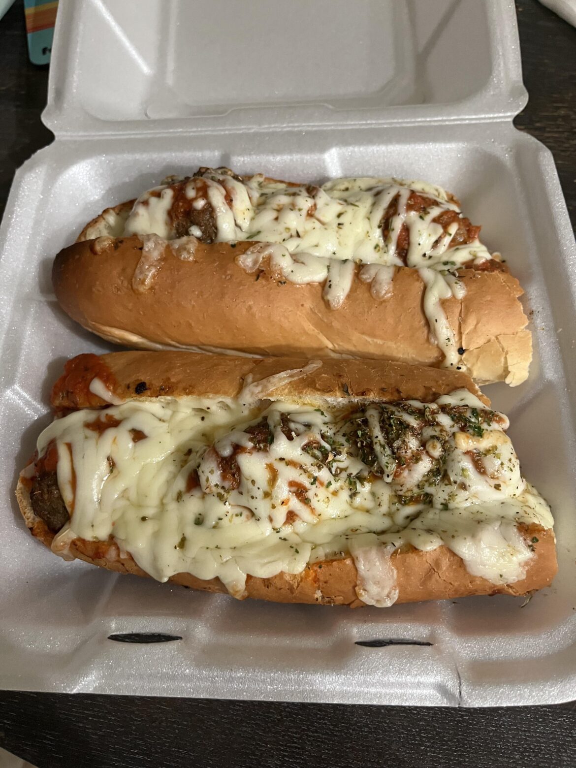 Meatballs sandwich I ate today