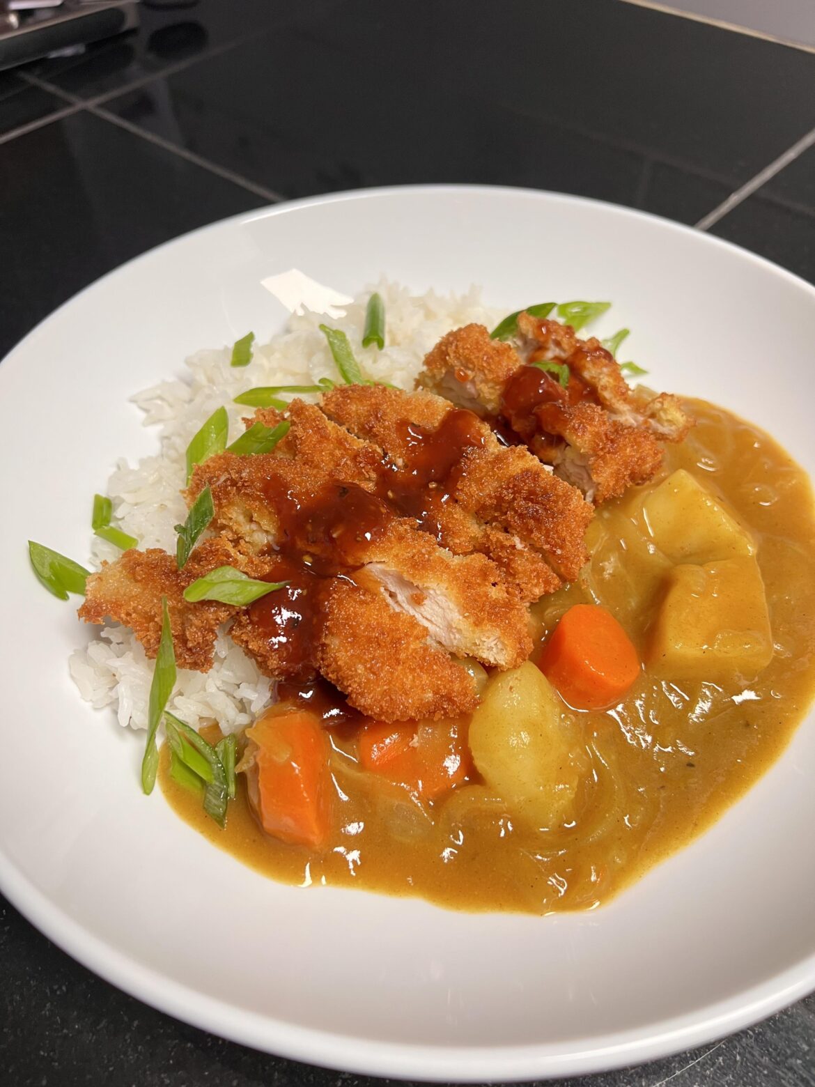 Chicken katsu curry