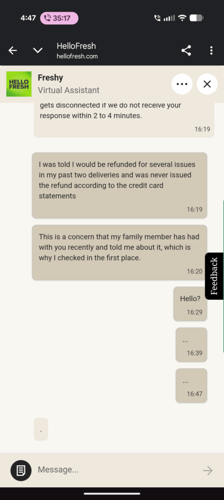 CHECK YOUR CREDIT CARDS IF YOU EVER GOT A HF REFUND!