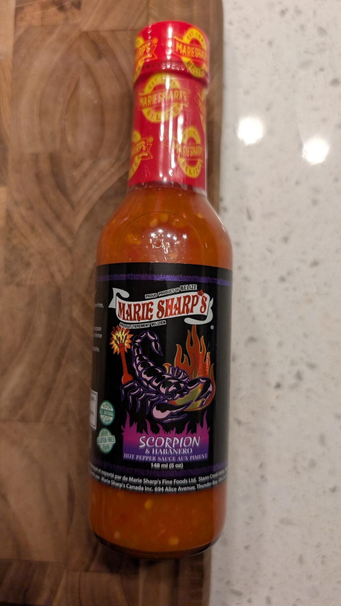 Always have a back up bottle ready to go