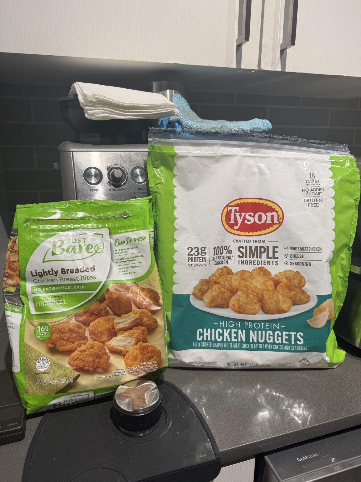 Just Bare Lightly Breaded: Just Better.