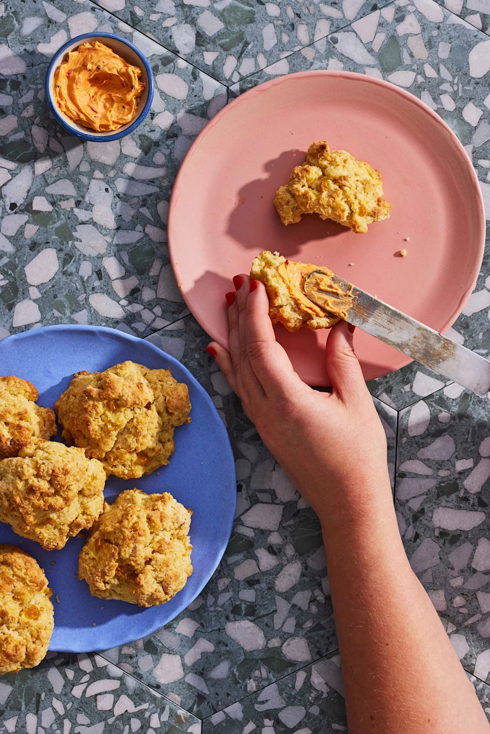 CREAMED CORN DROP BISCUITS