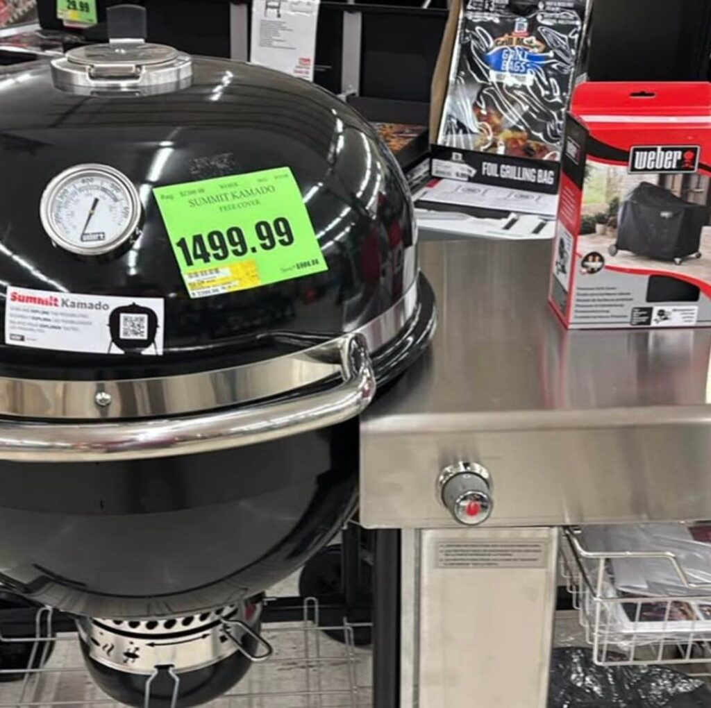 Snagged a Weber Summit Kamado S6 for $1,499
