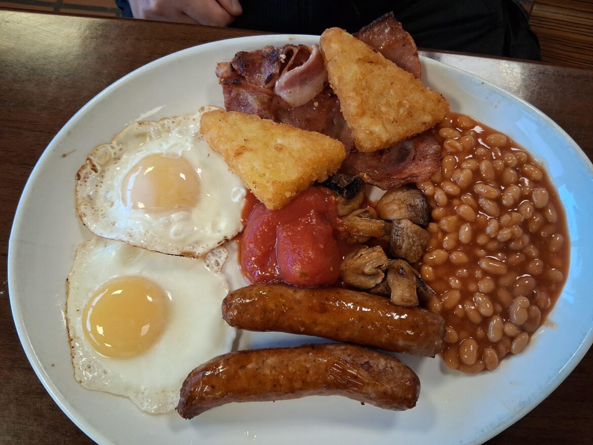 Gt Yarmouth fry-up