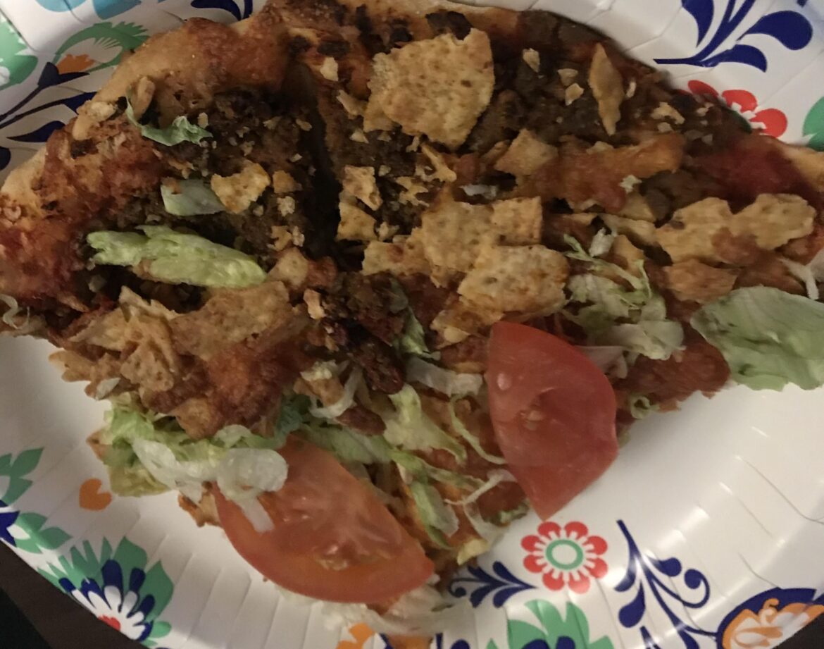 “Taco” pizza