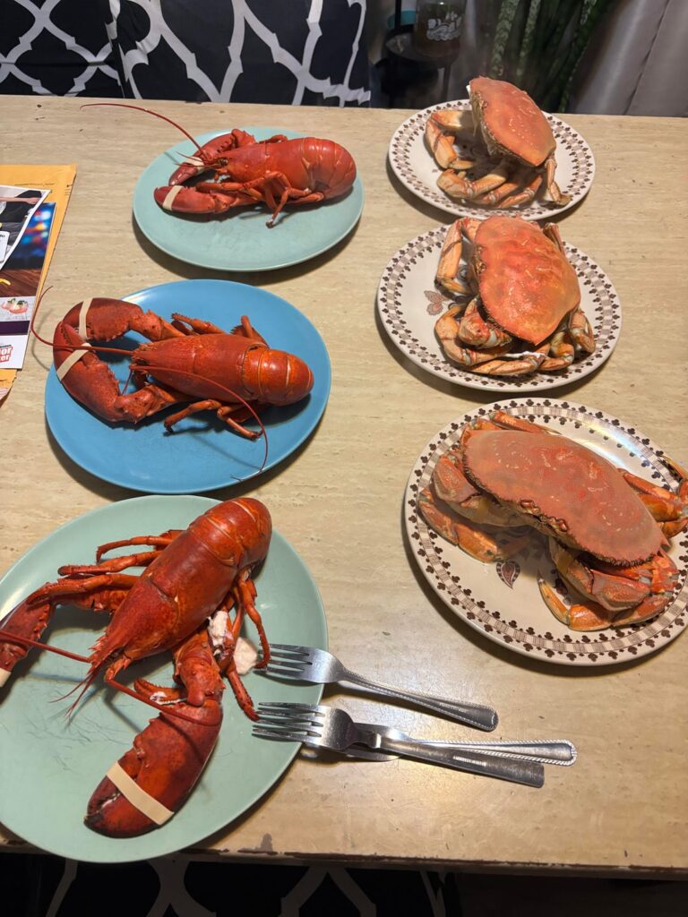 For three of us. Had one of each