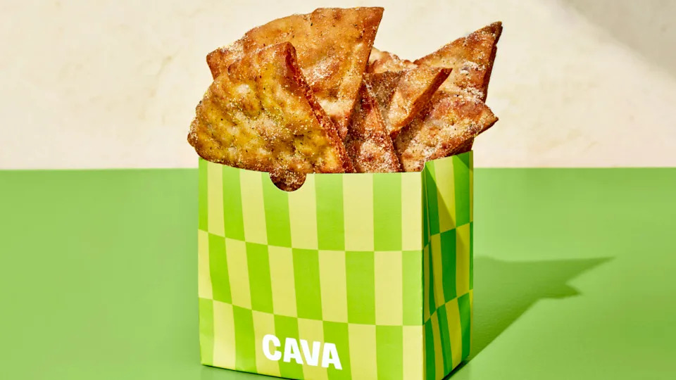 Cava Sumac Sour Cream + Onion Pita ChipsCava