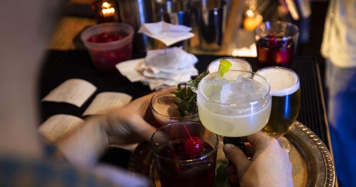 OK Donna's cherry negroni an Instagrammable delight