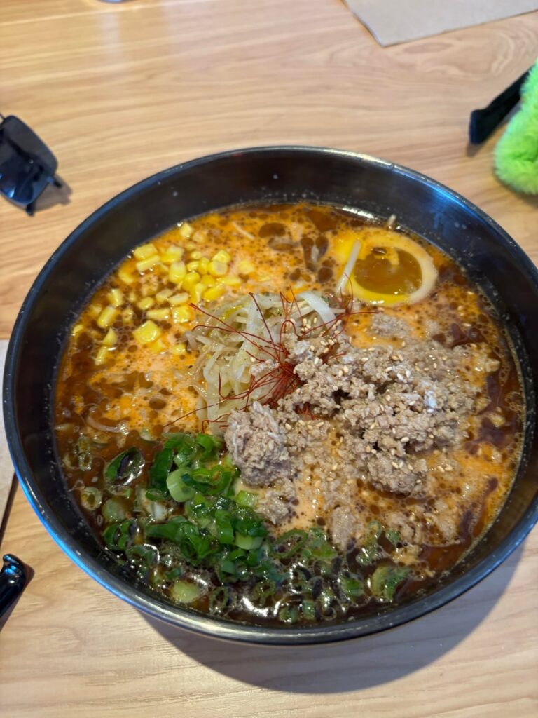 Me and my family went out for ramen