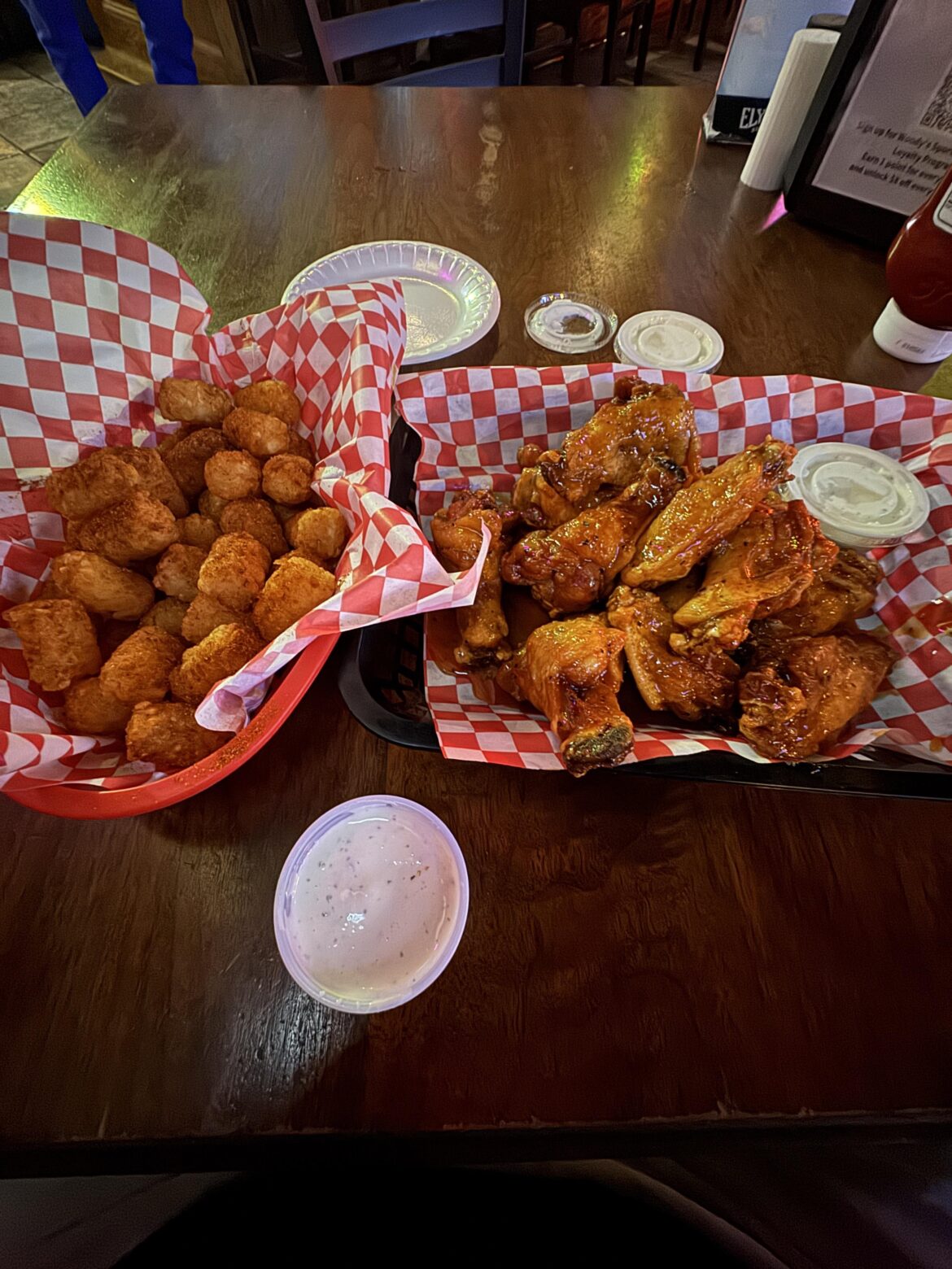 On Wednesdays…we get wings