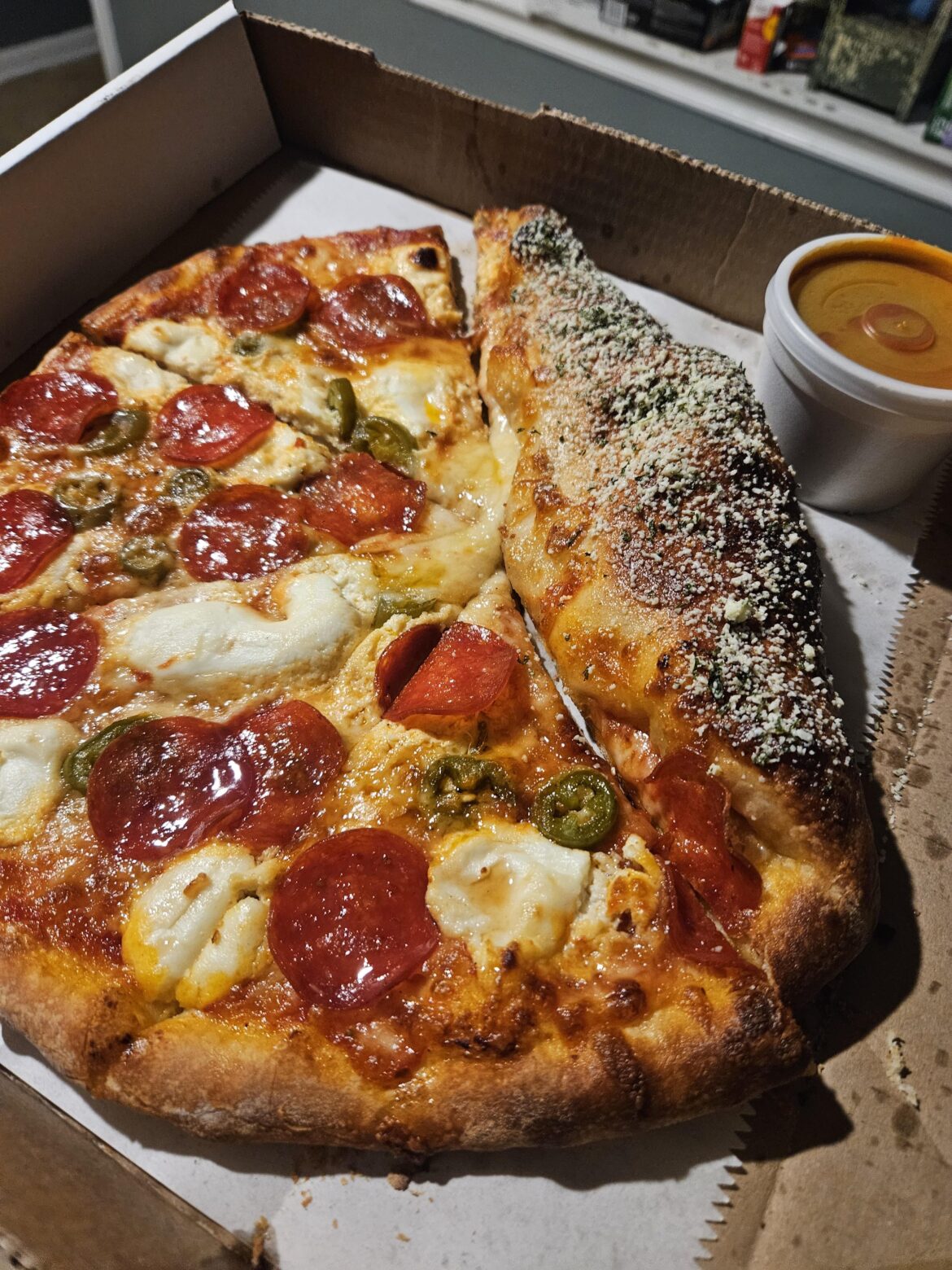 [I ate]Pizza/Calzone