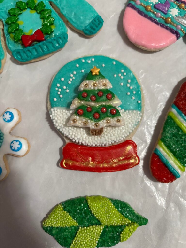 Hello! Here are some Christmas cookies made by my gf over the holidays…