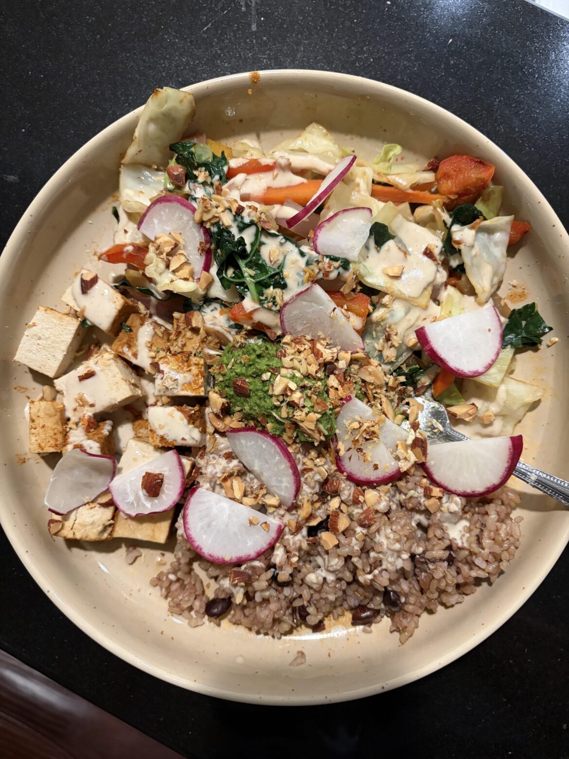 Today’s fridge cleanout MD dinner!