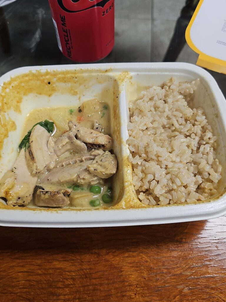 Accuracy of cook unity calories? Yellow chicken curry w/ brown rice 710cals