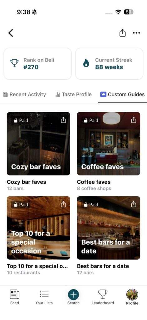 Beli App New Subscription feature