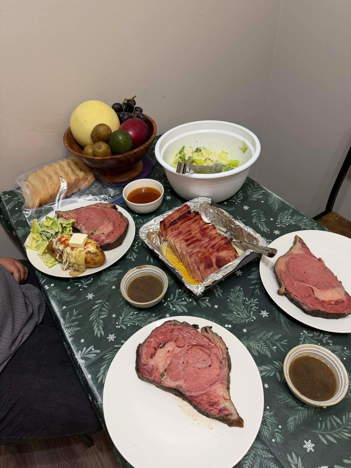 137F Gang New Year Dinner Prime Rib!