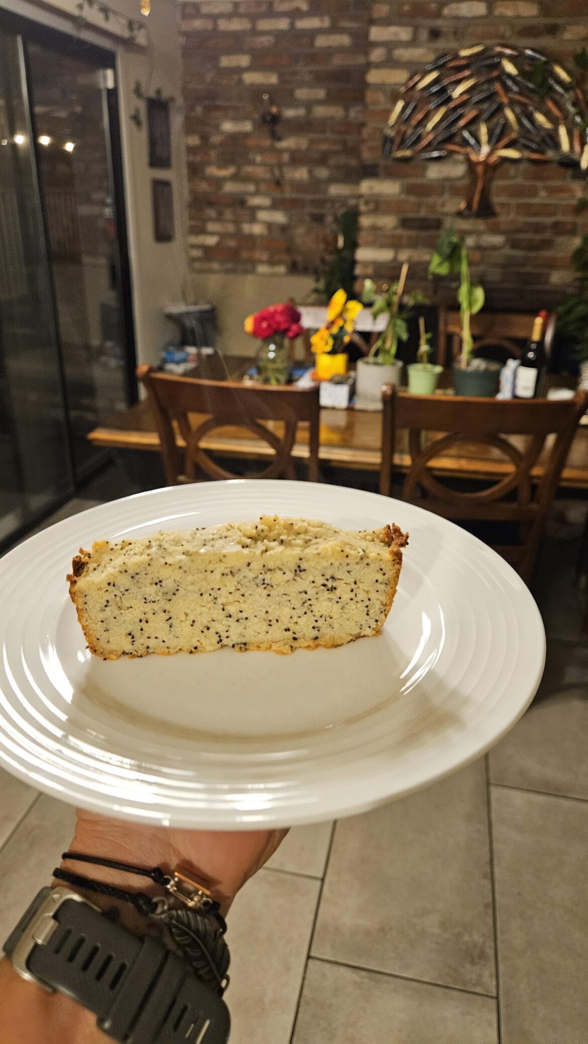 Keto Lemon Poppy Seed Cake