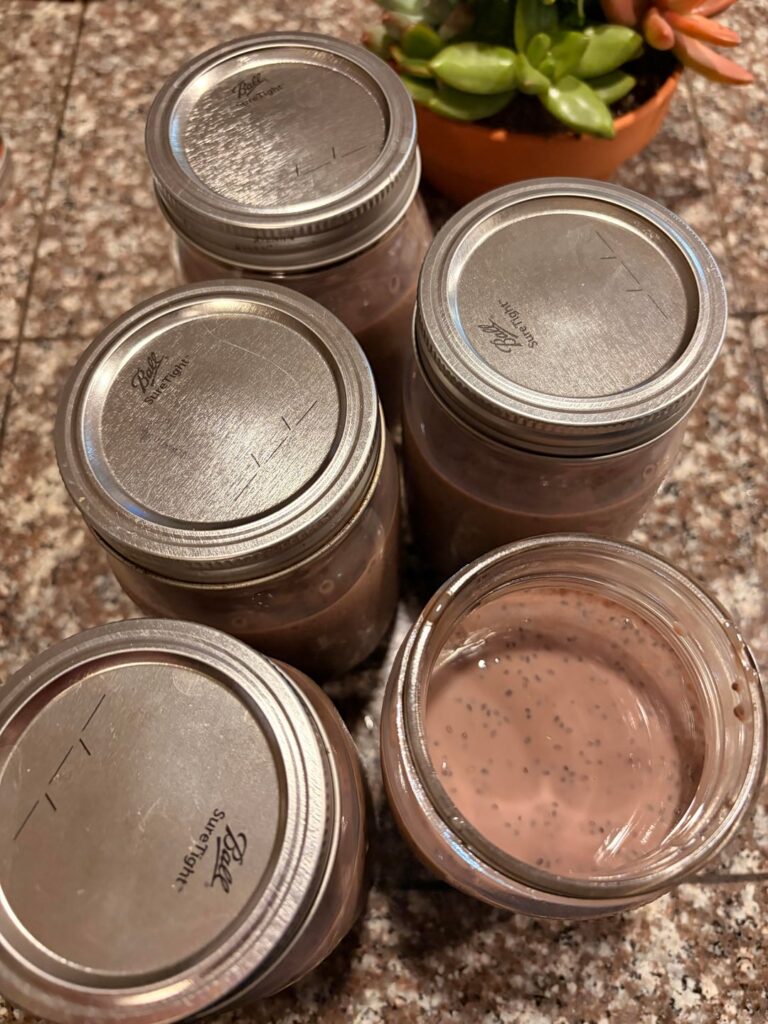 High protein & fiber breakfast and lunch meal prep!