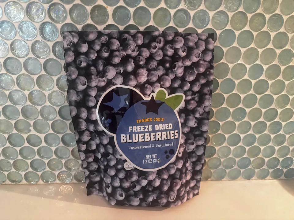 Trader Joe's freeze-dried blueberries