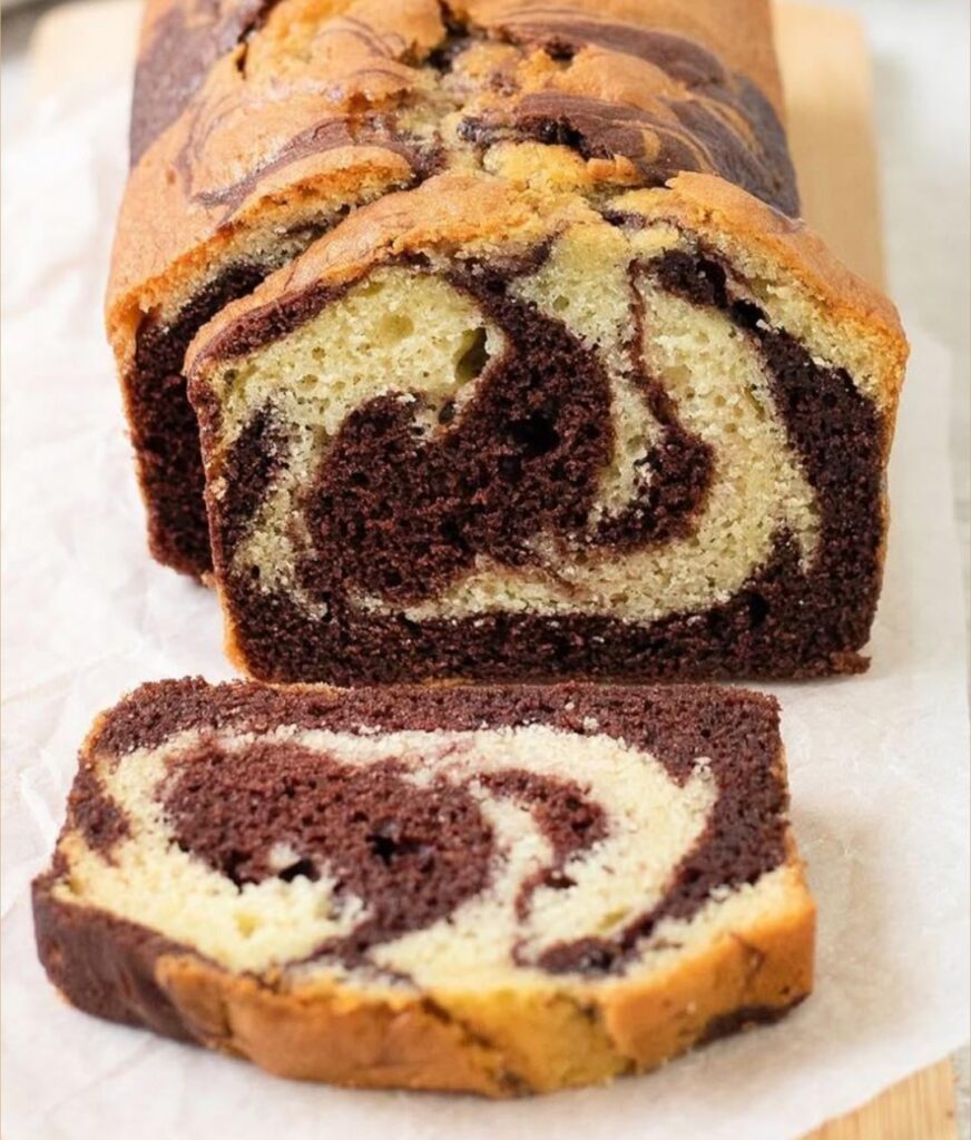 Marble pudding, vanilla and chocolate 🤩✨