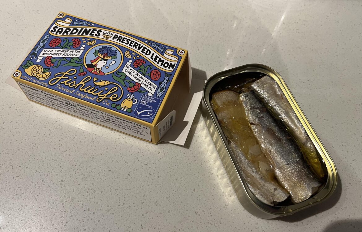 Fishwife Sardines w/ Preserved Lemon