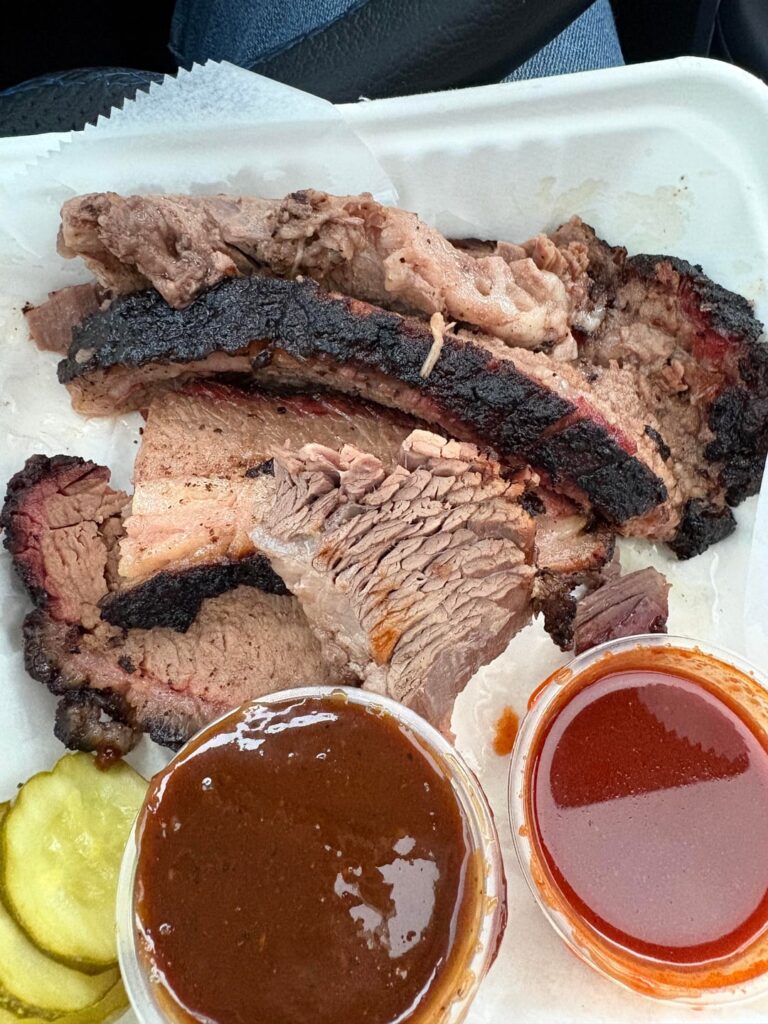 Michelin rated Heirloom BBQ in Smyrna, Georgia. $20