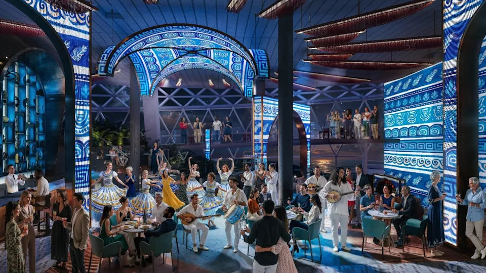 The Opa! Festival is one of four new festivals that will be featured on Celebrity Xcel's Mediterranean cruises.Image source: Celebrity Cruises