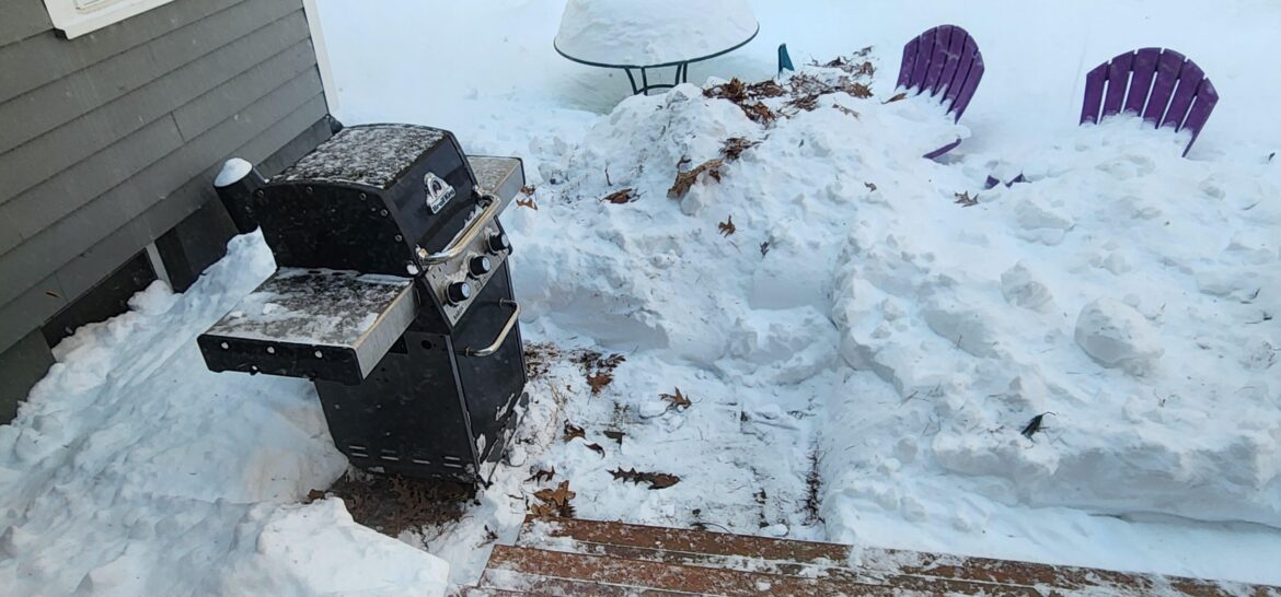 Grilling Season - New England Snow