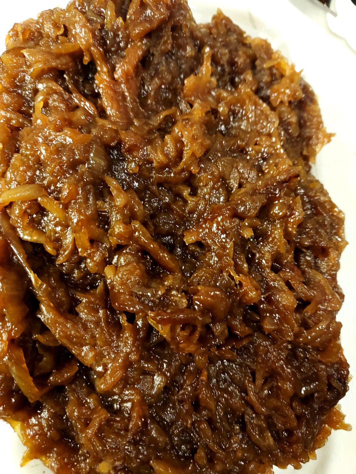 8 onions, 4 hours later. 🤤