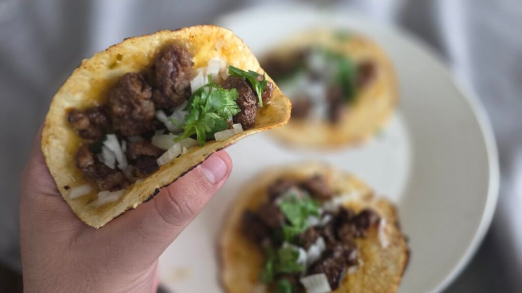 Made some steak tacos