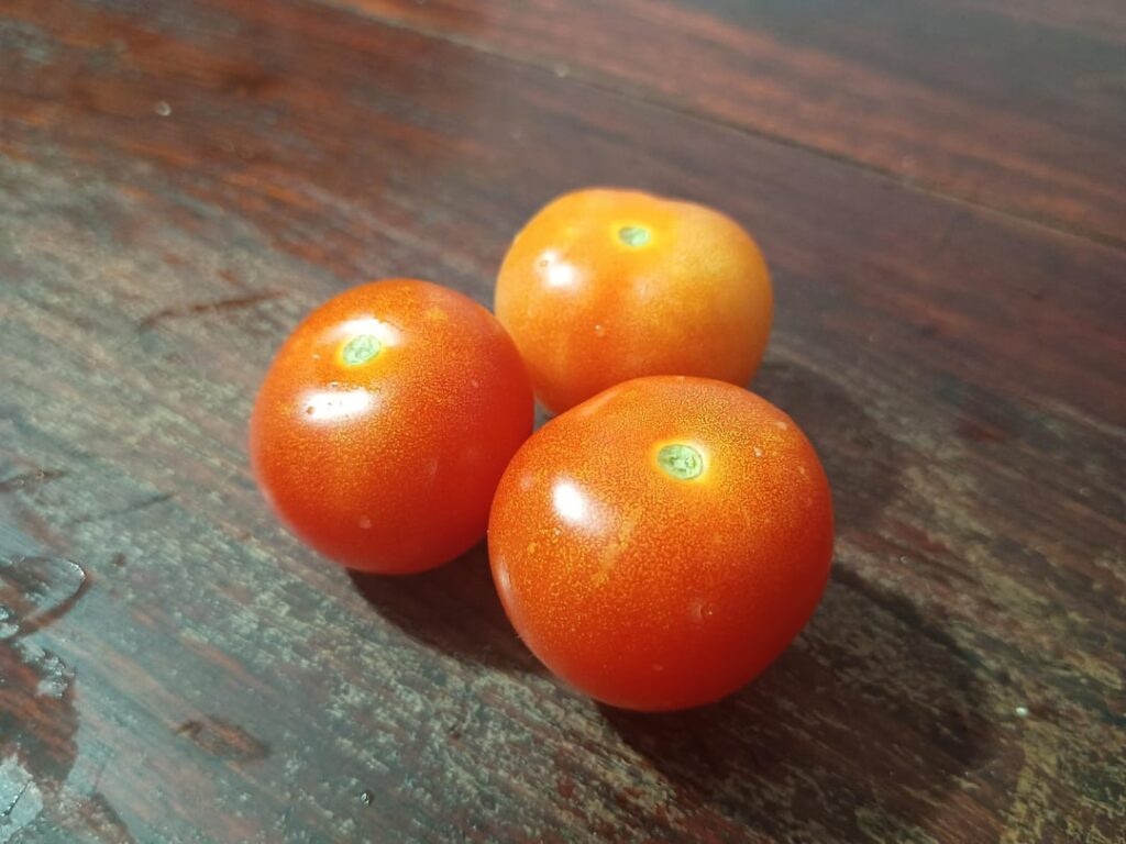My first cherry tomatoes