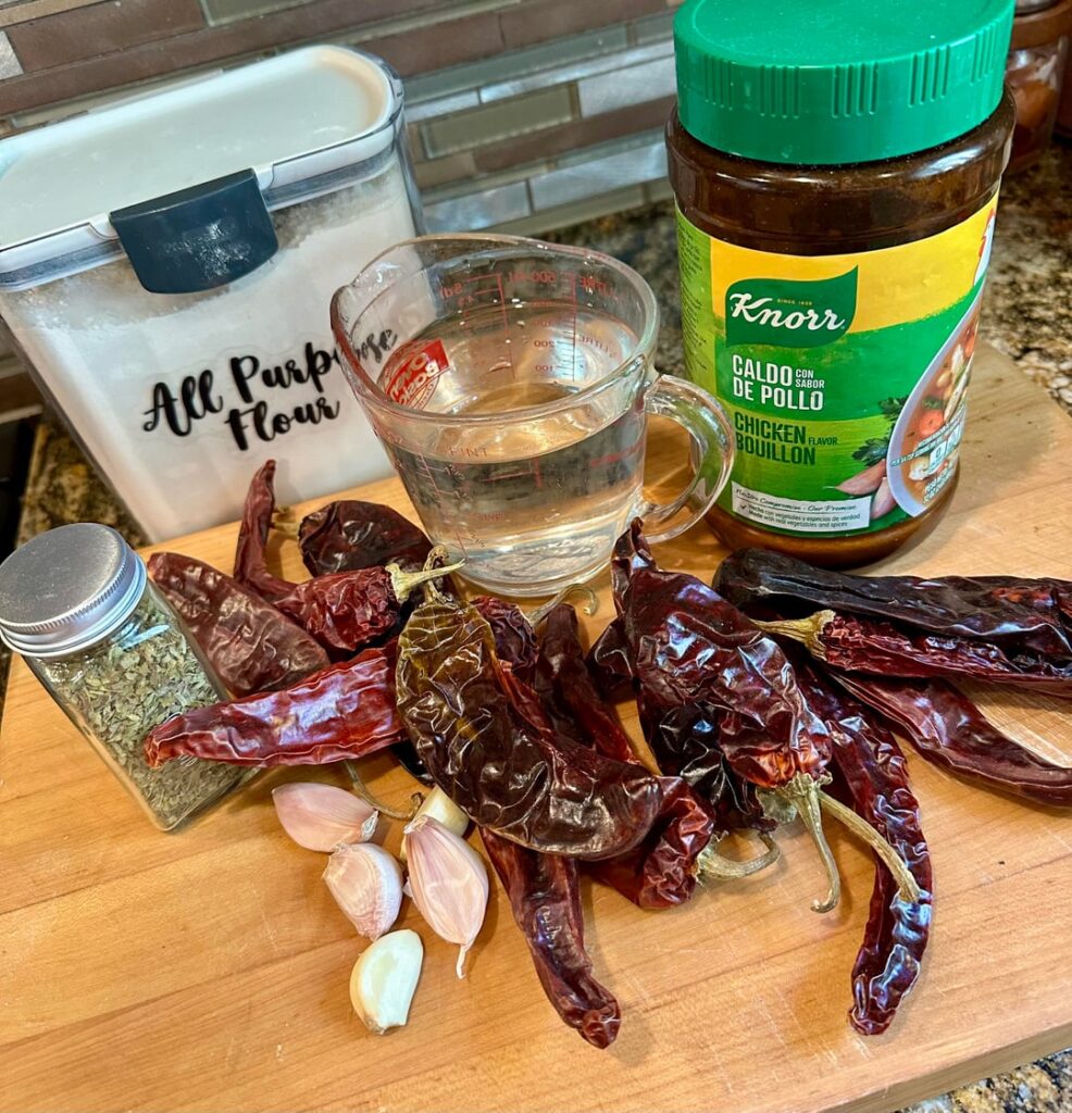 NM Red Chile Sauce and Salsa Dip