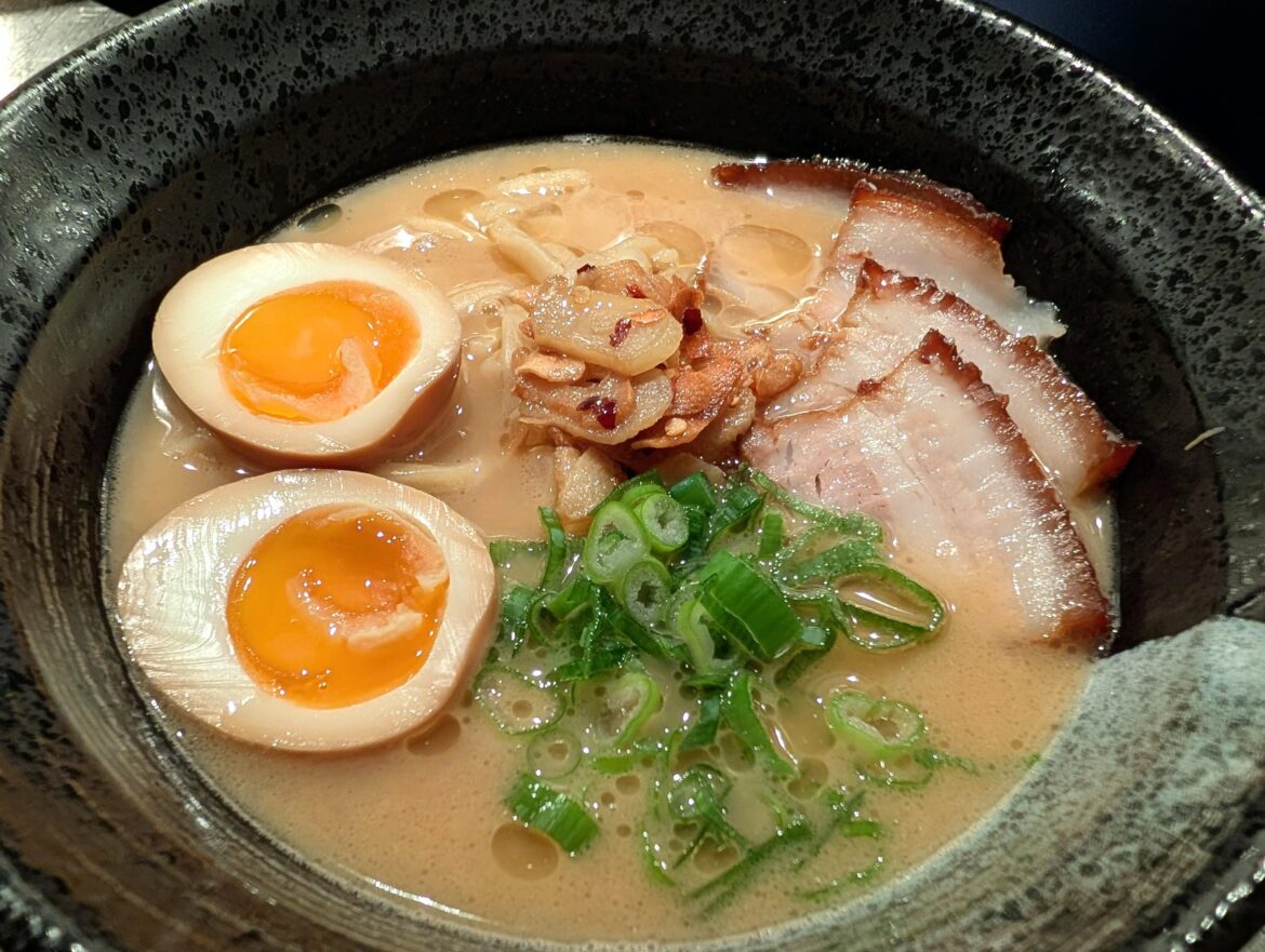 My first attempt at tonkotsu turned out way better than I could have ever hoped for!
