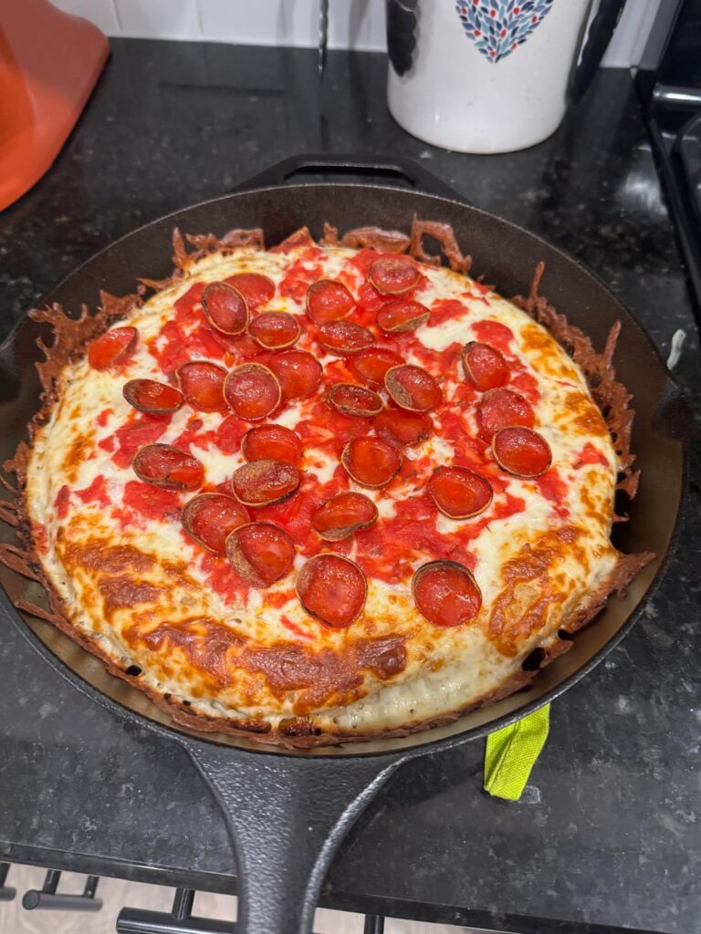 First time making pizza at home, thought I knocked it out of the park!