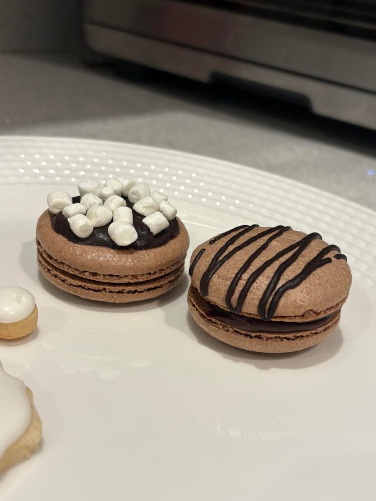 Hot Chocolate Macs from the holidays