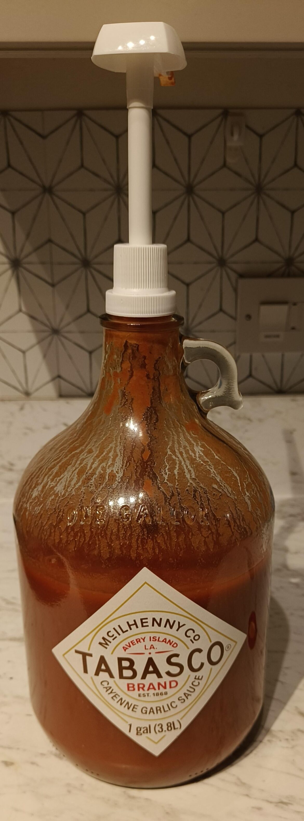 Garlic Tabasco never disappoints!