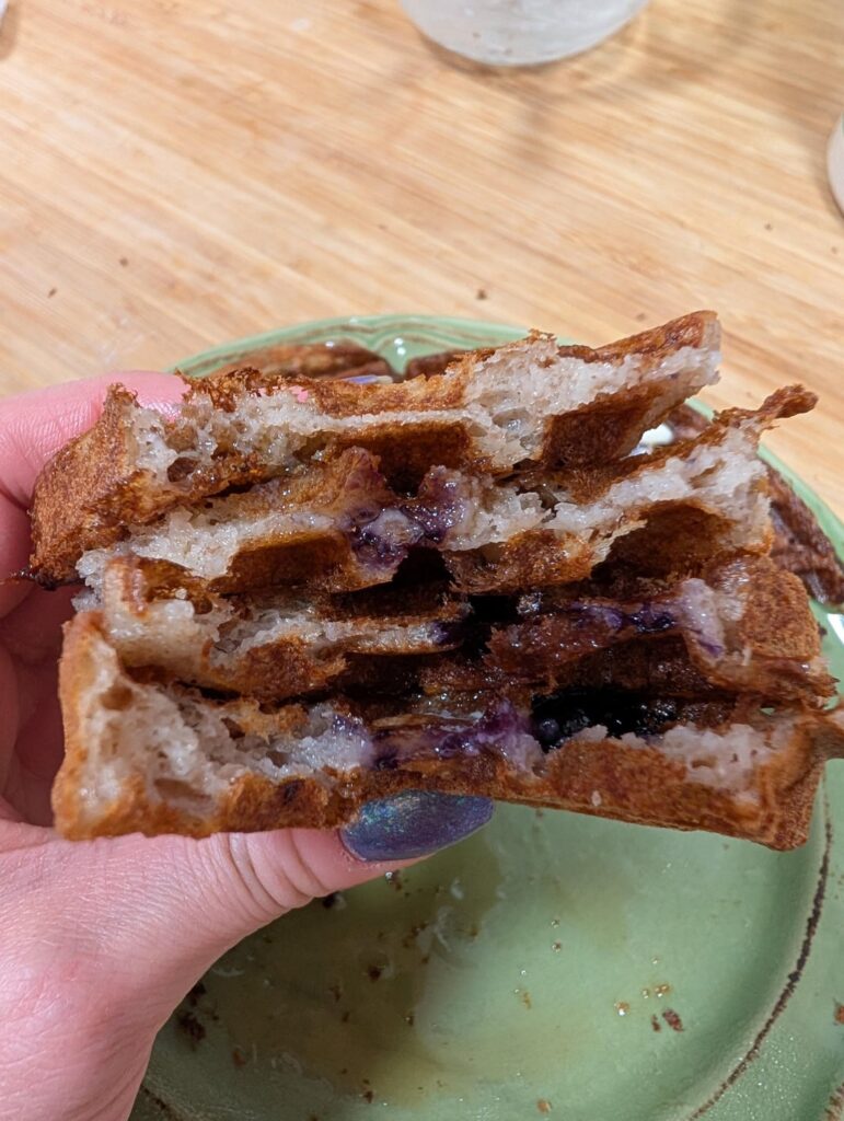 do sourdough waffles count?