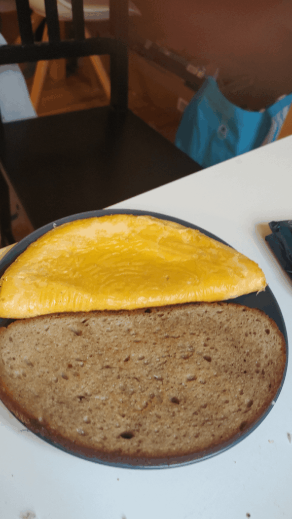 This is my usual breakfast