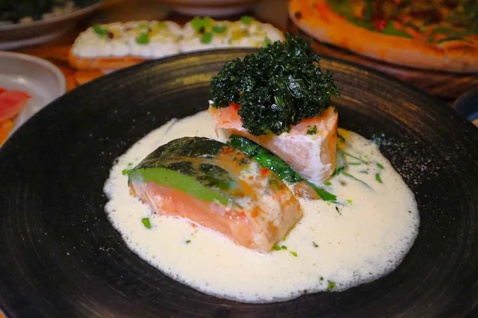 Prego - salmone dish