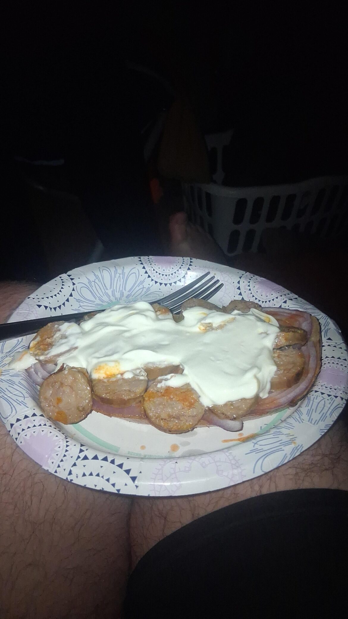 Sourdough guy here. Tonight we got thick thighs, Sourdough, Italian snuasage, mayo, sour creme, tobasco, salt n peppah