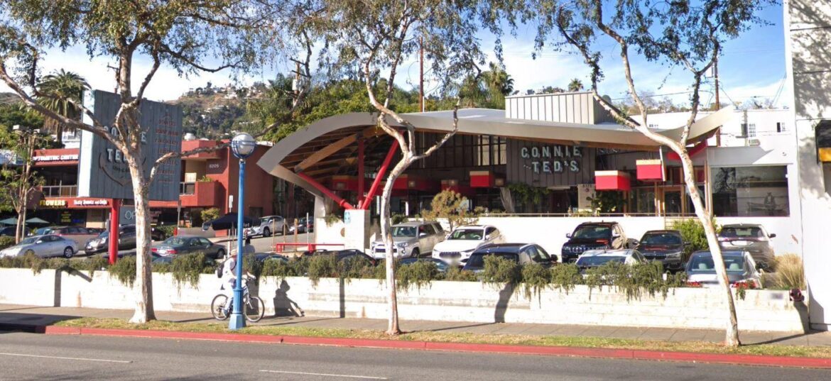 The building Connie & Ted's is in is for lease