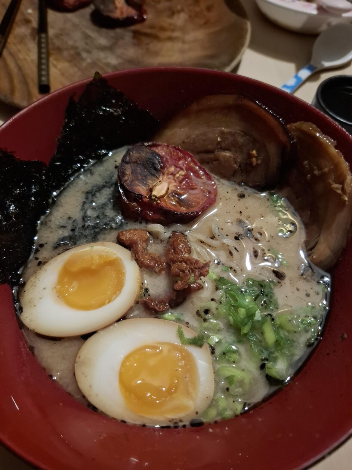 Recent ramen effort