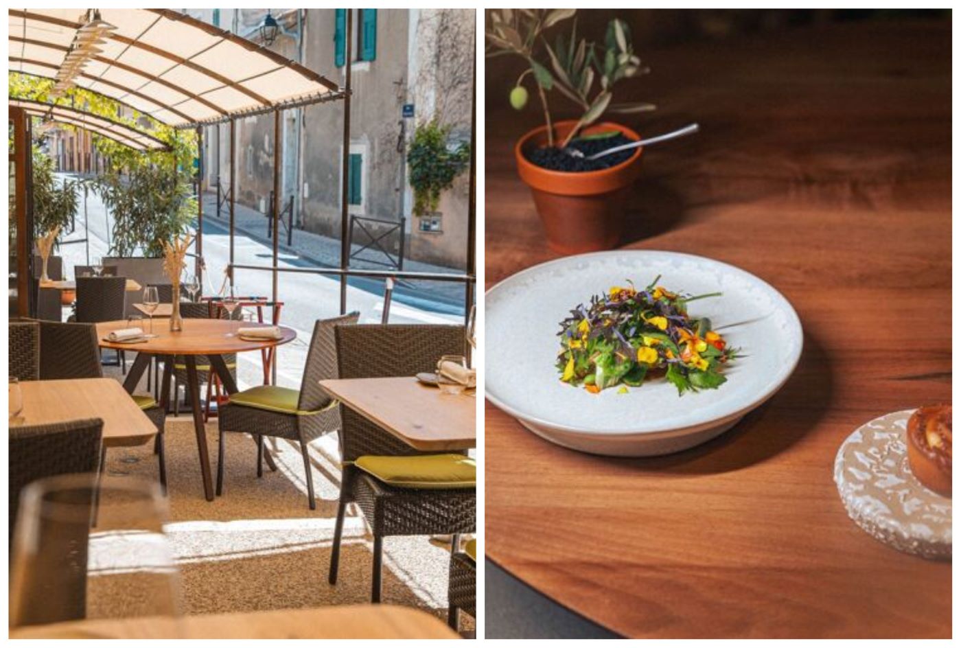 Allano, who was raised by his grandparents, works closely with local growers and runs a bakery, bistro and épicerie (grocery) in the village. © Florian Domergue