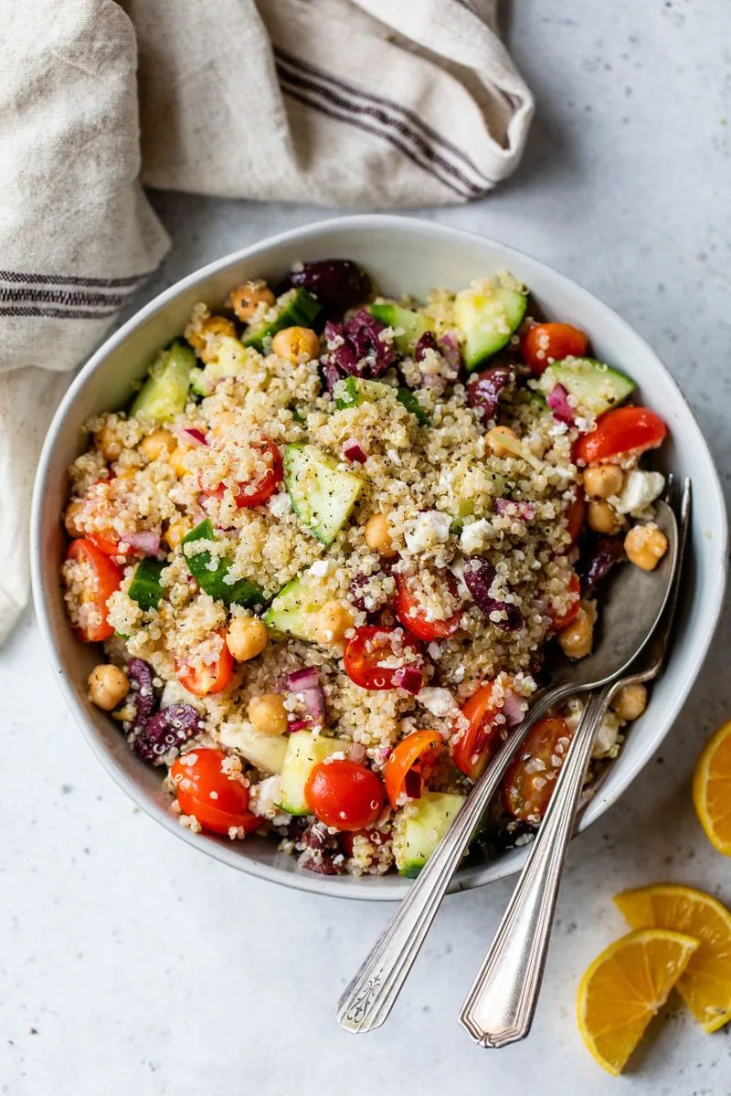 Mediterranean Quinoa Salad