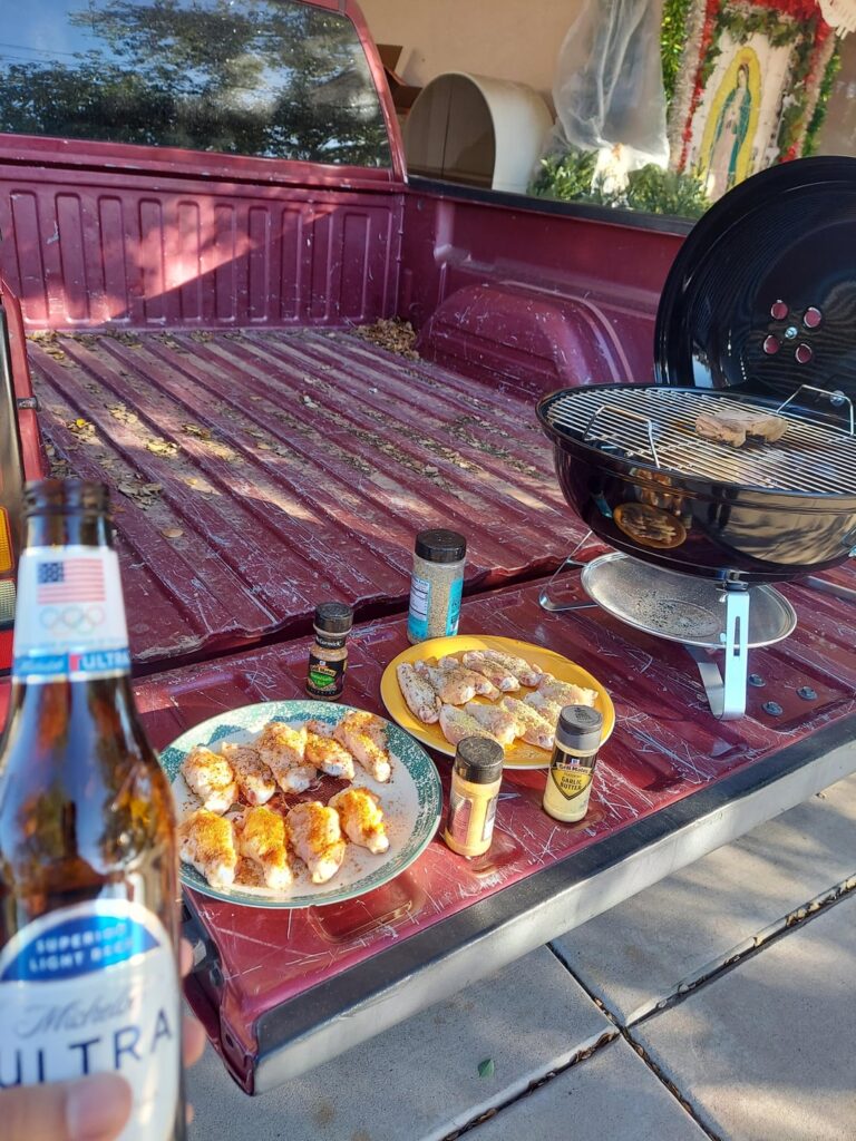 Had to break in the new weber jumbo joe